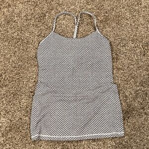 Lululemon Tank Top Built in Braw with Pads Size 6